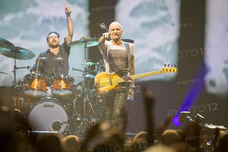 Sting (real name: Gordon Matthew Thomas Sumner, CBE) live on Sting 3.0 tour at Berlin's Uber Arena on 16.10.2025