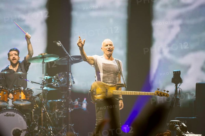 Sting (real name: Gordon Matthew Thomas Sumner, CBE) live on Sting 3.0 tour at Berlin's Uber Arena on 16.10.2025