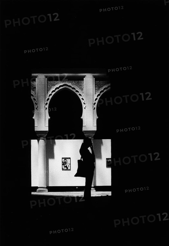 BIH, Bosnia, Sarajevo, 22.07.2005, photo exhibition about the expulsion from Screbrenica in the old library