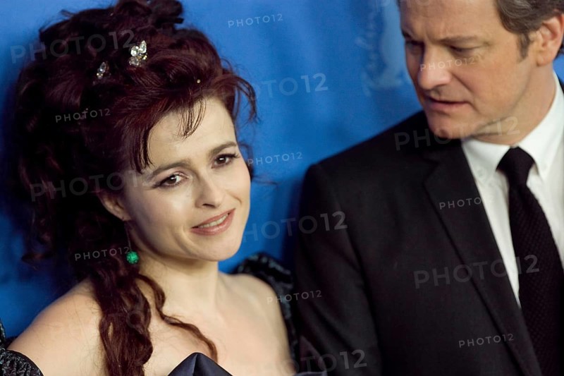 DEU, Germany, Berlin Photo session with Helena Bonham Carter and Colin Firth during the 61st Berlinale. Germany Berlin Photocall with Helena Bonham Carter and Colin Firth during the 61