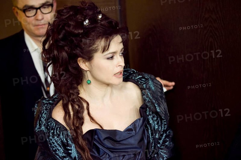 DEU, Germany, Berlin Helena Bonham Carter on her way to the photo shoot during the 61st Berlinale. Germany Berlin Helena Bonham Carter prepares for her photocall during the 61