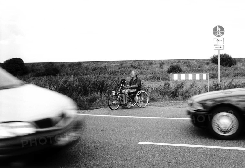 DEU, Germany, SYLT, 10.08.2003, Wolfgang Schäuble during a trip near Morsum /Sylt. © Karsten Thielker