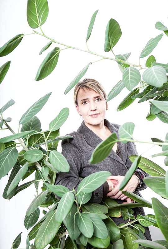 DEU Germany Germany Berlin The new chairwoman of the Greens, Simone Peter, during an interview with the taz