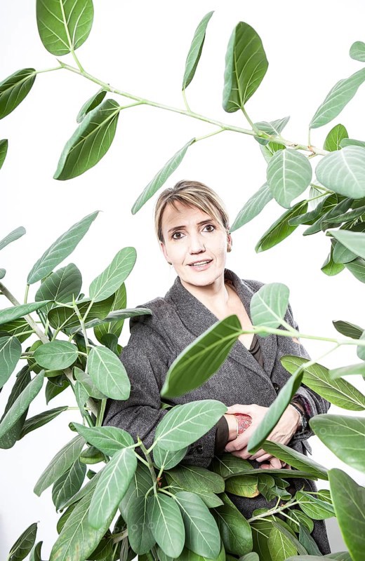 DEU Germany Germany Berlin The new chairwoman of the Greens, Simone Peter, during an interview with the taz