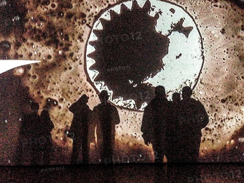 DEU Germany Germany Berlin Installation by Otto Piene in the New National Gallery