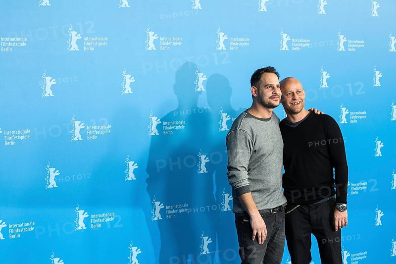 DEU Germany Germany Berlin 64th Berlinale, the international film festival in the German capital. Moritz Bleibtreu and Jürgen Vogel at the photocall