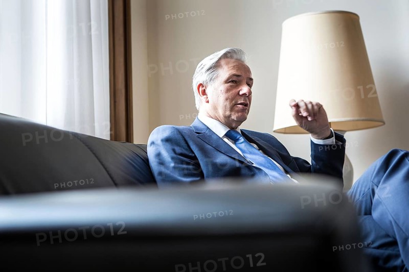 DEU Germany Germany Berlin The Governing Mayor of Berlin, Klaus Wowereit, in his office during an interview