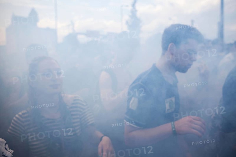 DEU Germany Germany Berlin demonstrators at the Hemp Parade 2014
