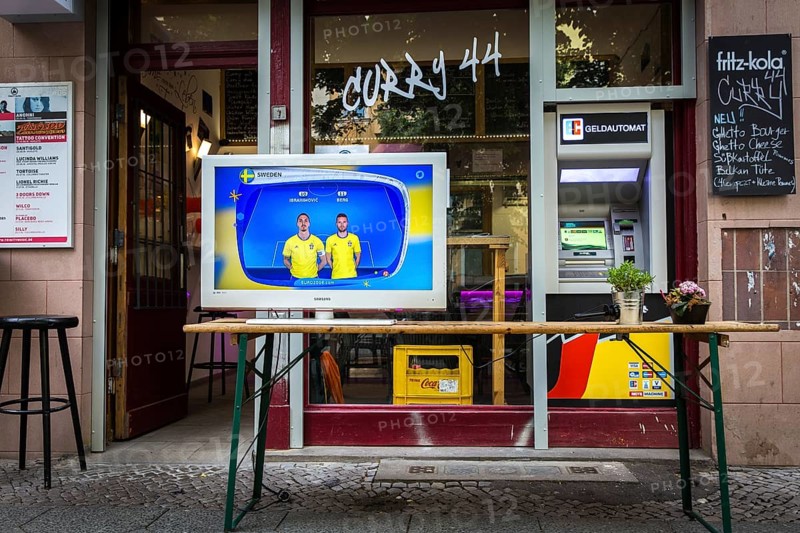 DEU Germany Germany Berlin TV broadcast of euro 2016 in Berlin