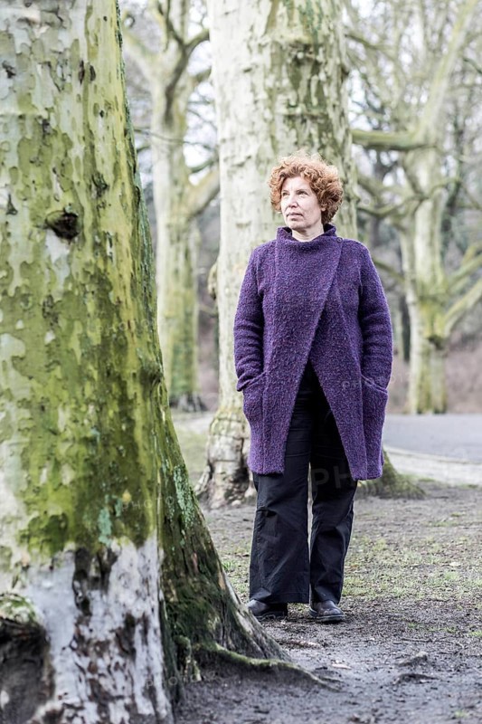 DEU Germany Germany Berlin Portrait of the author, architect and journalist Zora del Buono