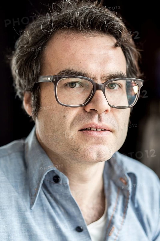 DEU Germany Germany Berlin The writer Phillip Schönthaler during a portrait appointment at the Morena Cafe in Kreuzberg