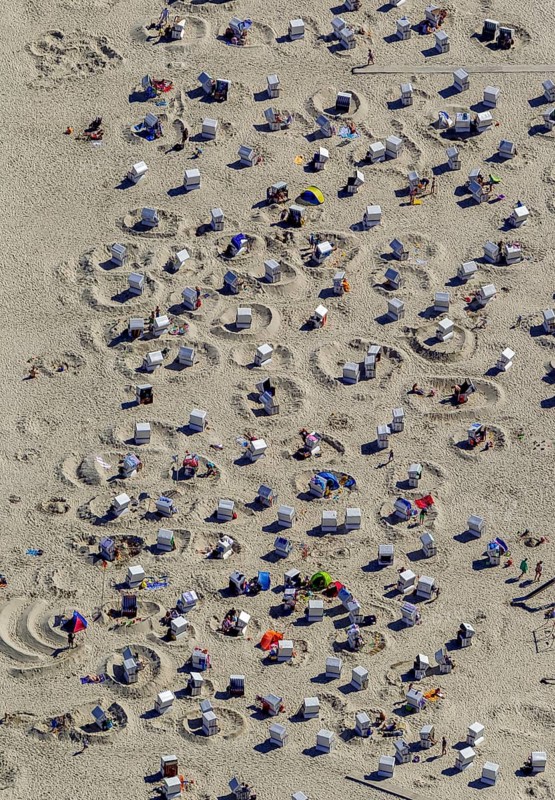 Aerial photo, Wangerooge, North Sea, North Sea island, East Frisian Islands, Lower Saxony, Germany, Europe, birds-eyes view, aerial photography, aerial photography, overview, overview, bird's eye view