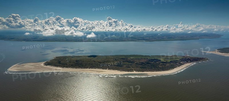 Wadden Sea, aerial photo, Baltrum, North Sea, North Sea island, East Frisian Islands, Lower Saxony, Germany, Europe, birds-eyes view, aerial photography, aerial photography, overview, overview, bird's eye view