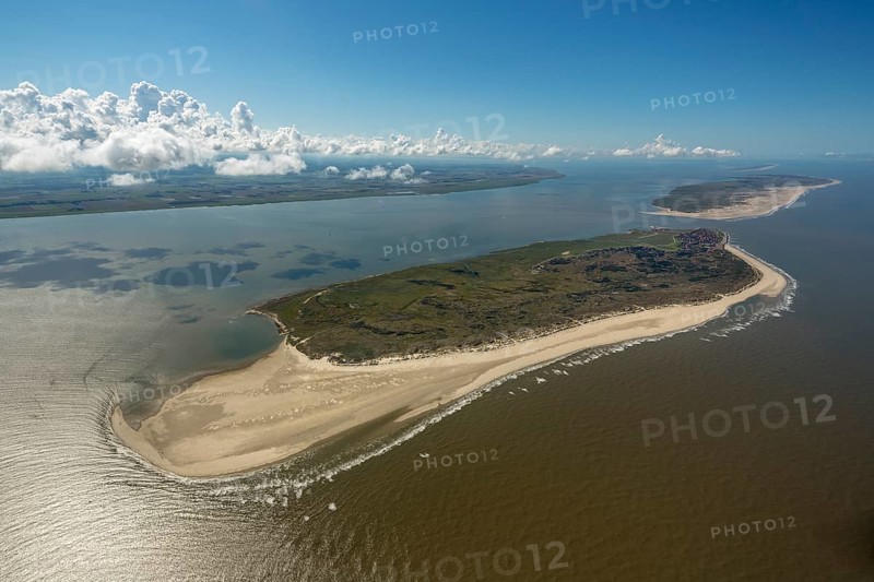 Wadden Sea, aerial view, Baltrum, North Sea, North Sea island, East Frisian Islands, Lower Saxony, Germany, Langeoog, Europe, birds-eyes view, aerial photography, aerial photography, overview, overview, bird's eye view