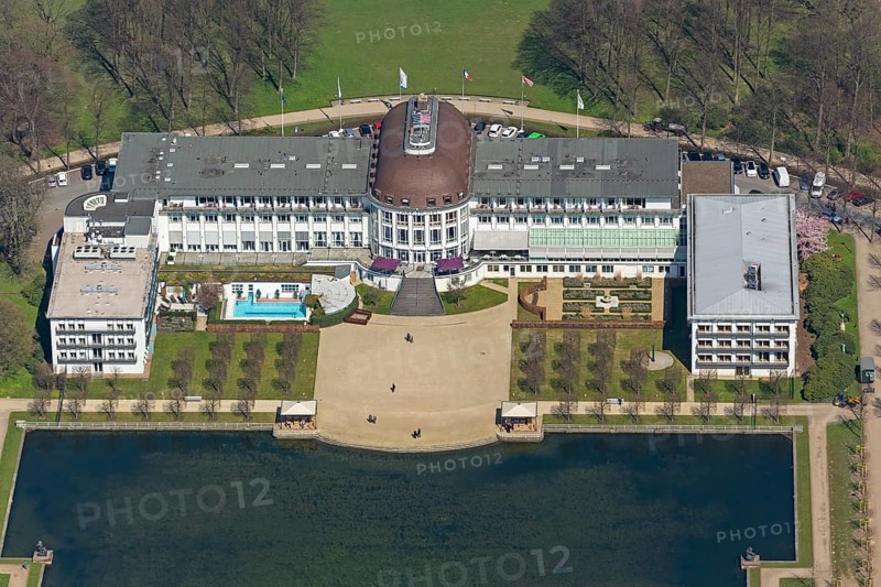 Park Hotel Bremen am Holter See, Bürgerpark, aerial photo, aerial photography of Bremen, Bremen, Germany, Europe, birds-eyes view, aerial photography, aerial photography, overview, overview, bird's eye view