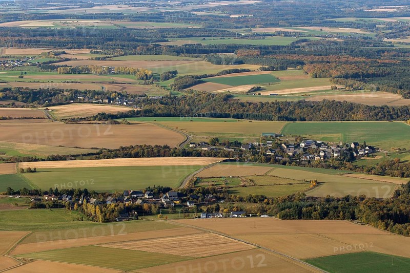 Hunsrück, Schwerbach, Saarland, Germany, Europe, Sankt Ingbert, aerial photo, birds-eyes view, aerial photography, aerial photography, overview, bird's eye view