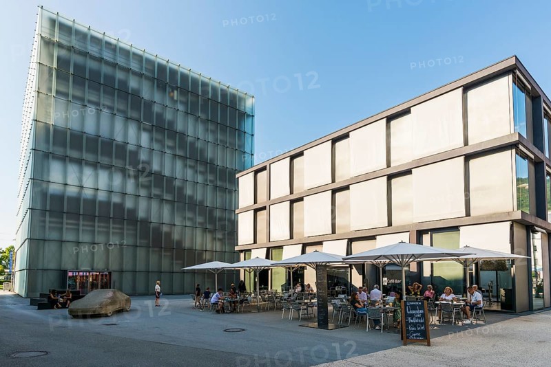 Museum Kunsthaus, KUB, architect Peter Zumthor, Bregenz, Lake Constance, Vorarlberg, Austria
