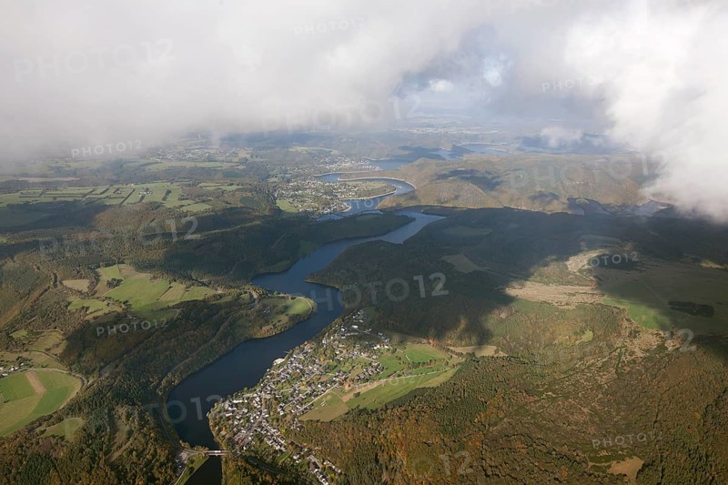 Simmerath, Belgium Aachen border area Eifel Rursee, North Rhine-Westphalia, Germany, Europe, aerial view, birds-eyes view, aerial photography, aerial photography, overview, overview, bird's eye view