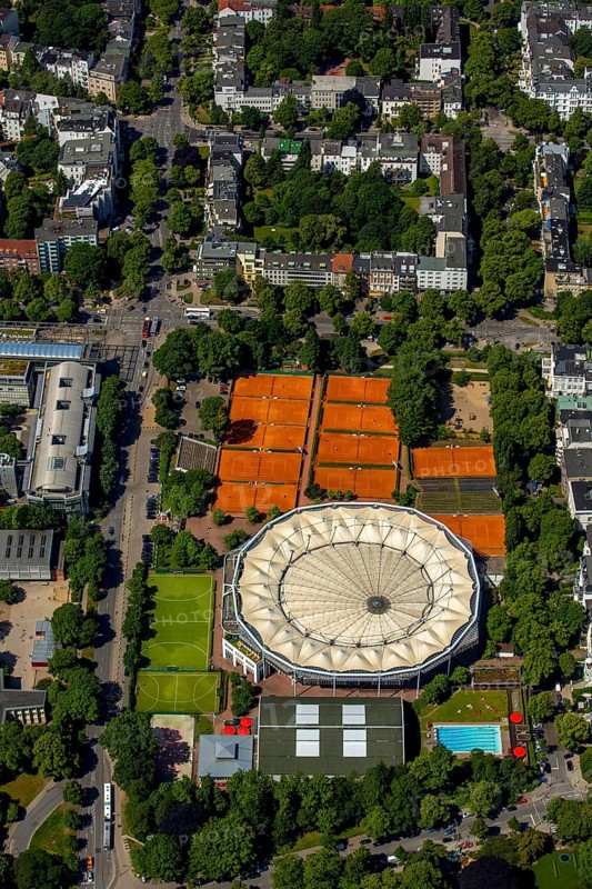 Rothenbaum Tennis Courts, Rothenbaum Sport GmbH, Hamburg, Free and Hanseatic City of Hamburg, Hamburg, Germany
