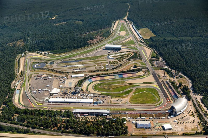 Hockenheimring Baden-Württemberg, former Hockenheimring, Kurpfalzring, motorsport race track, DTM track, former Formula 1 race track, Hockenheim, Baden-Württemberg, Germany, Europe, aerial photo, birds-eyes view, aerial photography, aerial photography, aerial photography, overview, bird's eye view