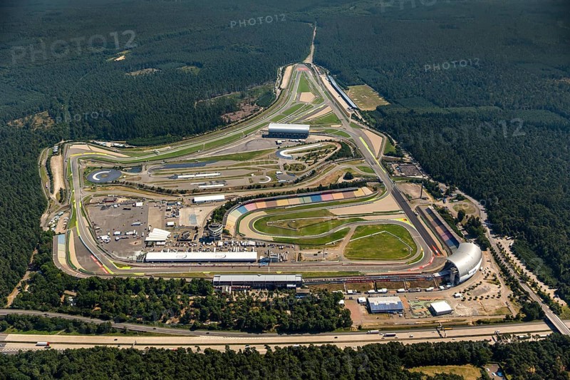 Hockenheimring Baden-Württemberg, former Hockenheimring, Kurpfalzring, motorsport race track, DTM track, former Formula 1 race track, Hockenheim, Baden-Württemberg, Germany, Europe, aerial photo, birds-eyes view, aerial photography, aerial photography, aerial photography, overview, bird's eye view