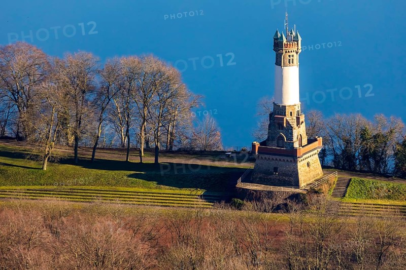 Aerial view, Harkortturm, Alt-Wetter, Wetter, Ruhr area, North Rhine-Westphalia, Germany