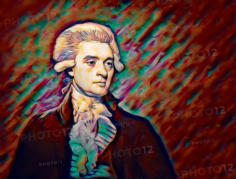 Portrait of Thomas Jefferson, 1743 - 1826, third president of the United States and principal author of the Declaration of Independence, digitally optimized based on a painting by Mather Brown