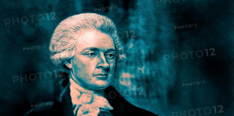 Portrait of Thomas Jefferson, 1743 - 1826, third president of the United States and principal author of the Declaration of Independence, digitally optimized