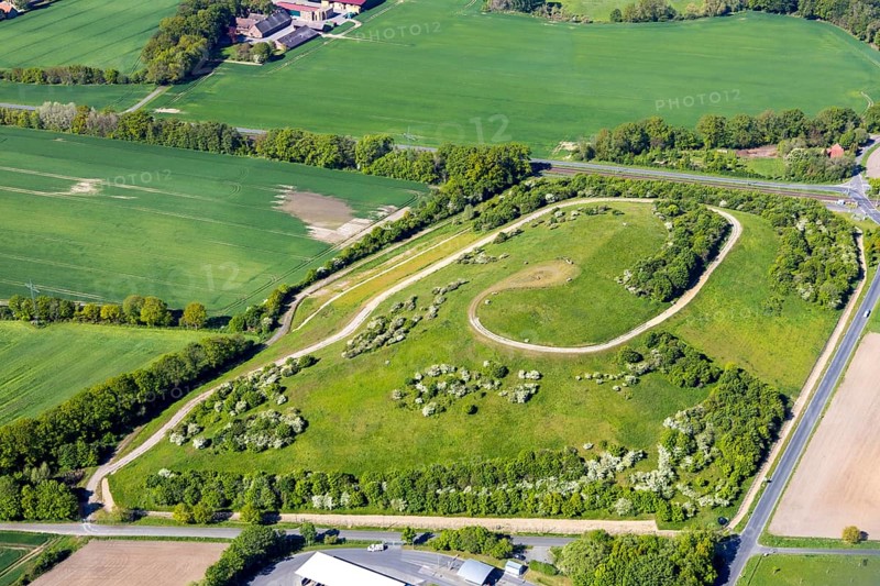 Aerial photograph, central landfill II, Abfallwirtschaftsbetriebe Münster, Münster, Münsterland, North Rhine-Westphalia, Germany, waste storage, DE, landfill, Europe, aerial photograph, aerial photography, aerial photography, overview, bird's-eye view, overview
