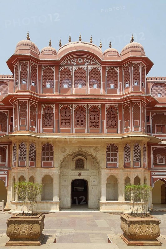 The city palace in Jaipur, located in Rajasthan, India