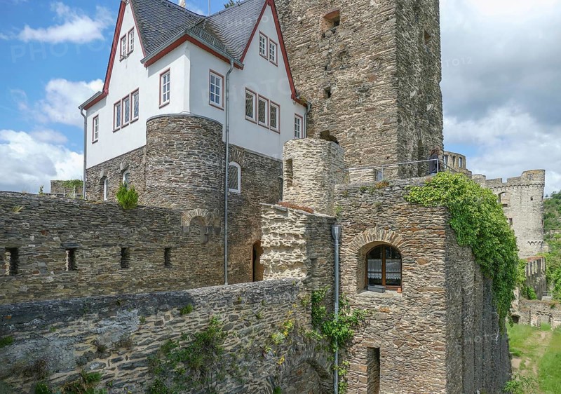 Rheinfels castle at the Middle Rhine area in Germany