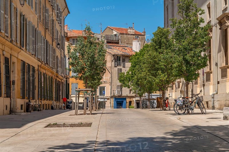 Impression of Aix-en-Provence, a city and commune in the Provence region of southern France