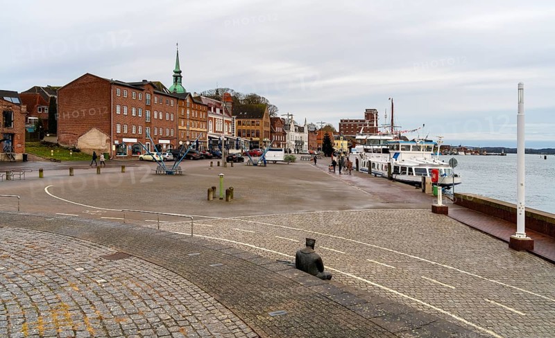 Impression of Kappeln, a town in Schleswig-Holstein in Northern Germany