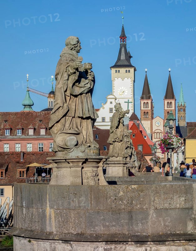 Impression of Wuerzburg, a city in the Franconia region of Bavaria in Germany
