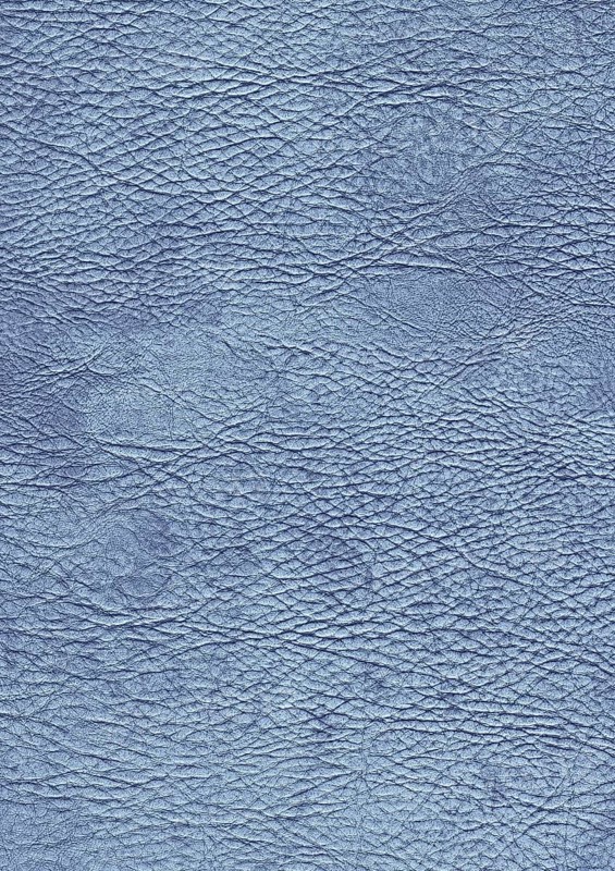 A full frame abstract blue leather background