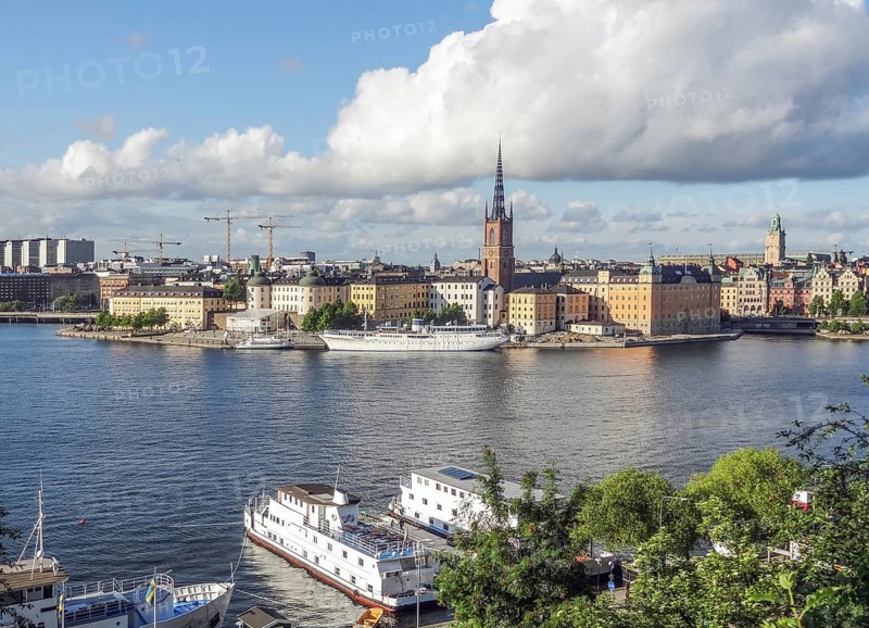 City view of Stockholm, the capital of Sweden