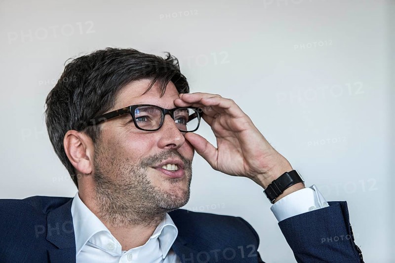 DEU Germany Germany Berlin The new Berlin Senator of Justice, the Green politician Dirk Behrendt in his office