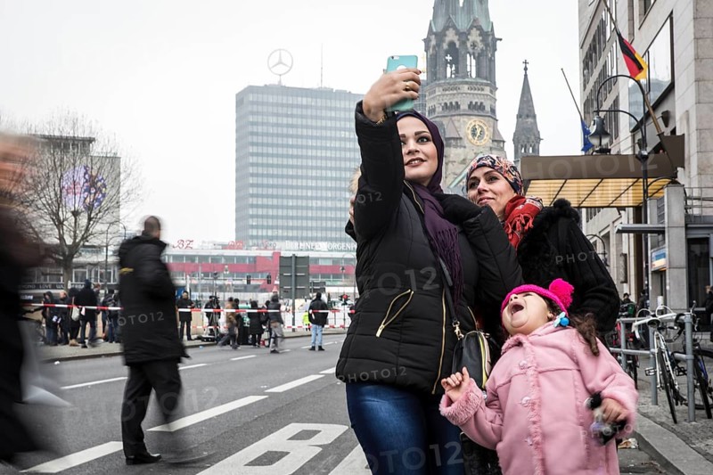 DEU Germany Germany Berlin Day after the attack on the Christmas market at the Memorial Church