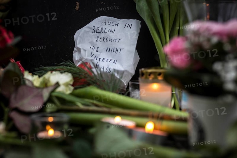 DEU Germany Germany Berlin Day after the attack on the Christmas market at the Memorial Church