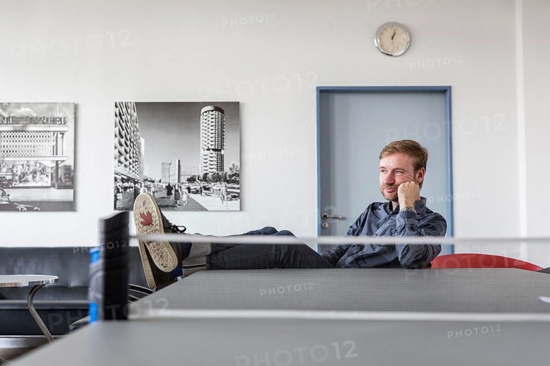 DEU Germany Germany Berlin The Berlin Minister of State for Culture Tim Renner in his office in Mitte