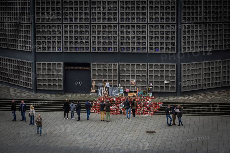 DEU Germany Germany Berlin The memorial to the terrorist attack on Breitscheidtplatz