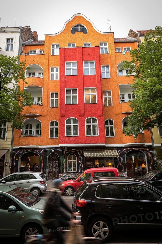 DEU Germany Germany Berlin The Fantastic Foxhole Hostel on Weserstraße in Neukölln