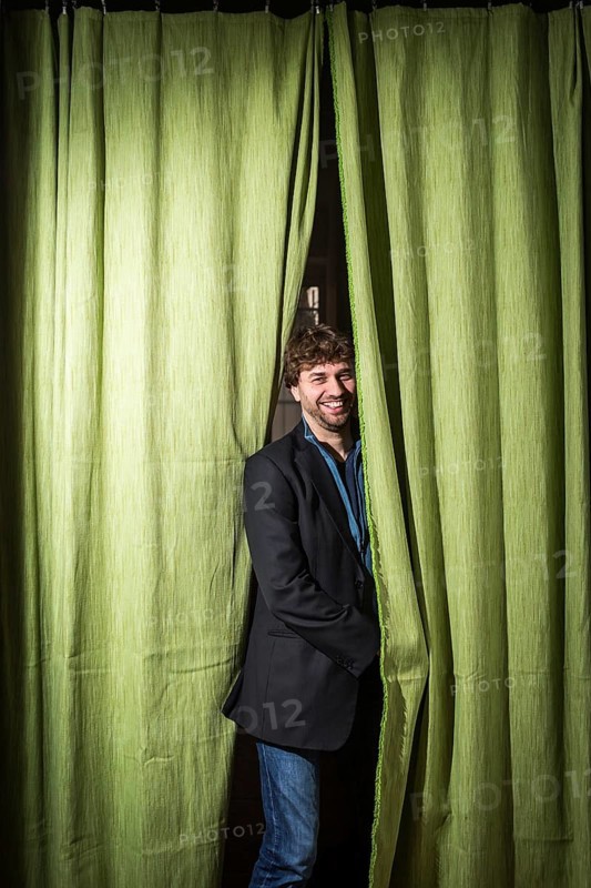DEU Germany Germany Berlin Green Party MP Stefan Gelbhaar in his party's office in Prenzlauer Berg