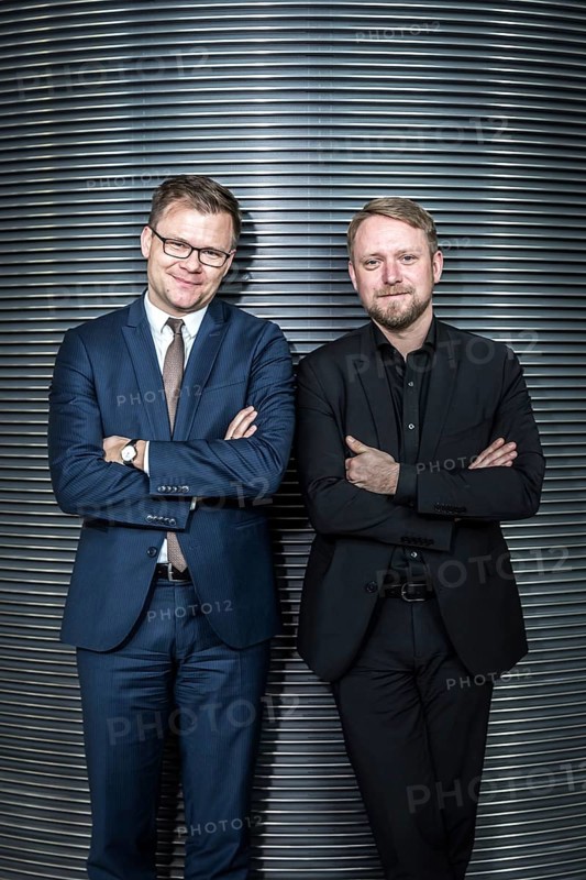 DEU Germany Germany Berlin The parliamentary directors of the Left Party, Jan Korte, and Karsten Schneider, SPD, in an interview