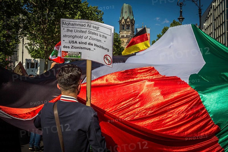 DEU Germany Germany Berlin Al Kuds March on the Kudamm
