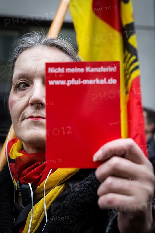 DEU Germany Germany Berlin Demonstration ' March of Women, which was organised by AFD member, Kurdish woman Leyla Bilge. The protest was directed against the sexism of asylum seekers and the German government's immigration policy