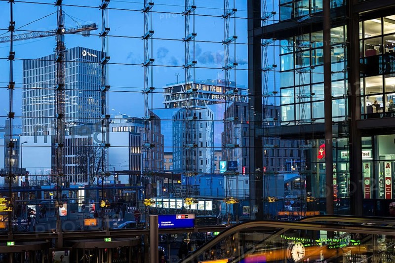 DEU Germany Germany Berlin View of the neighbourhood under construction north of the main railway station