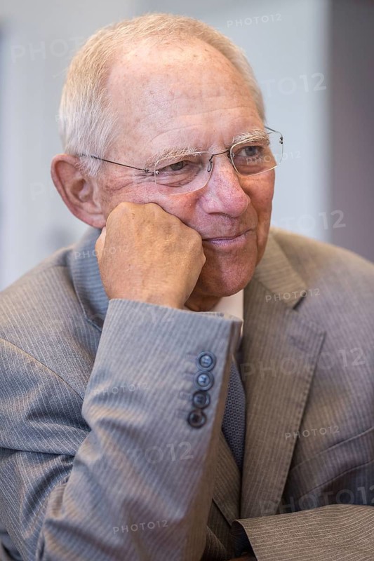 DEU Germany Germany Berlin The President of the Bundestag Wolfgang Schäuble, CDU, in the Reichstag building