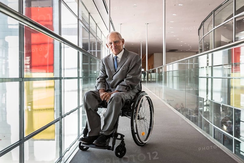 DEU Germany Germany Berlin The President of the Bundestag Wolfgang Schäuble, CDU, in the Reichstag building