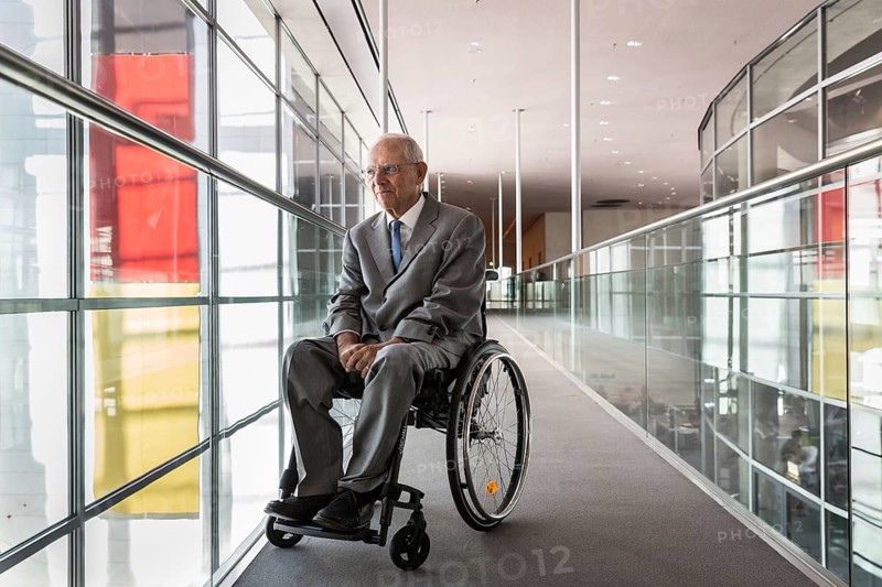 DEU Germany Germany Berlin The President of the Bundestag Wolfgang Schäuble, CDU, in the Reichstag building
